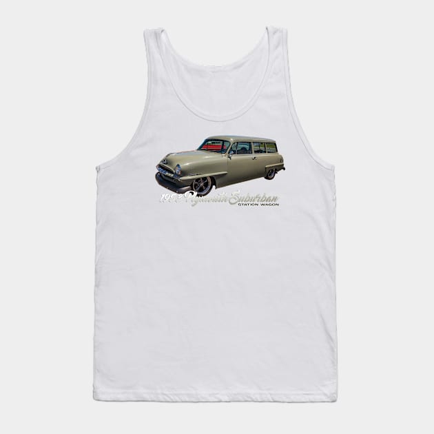 1953 Plymouth Suburban Station Wagon Tank Top by Gestalt Imagery